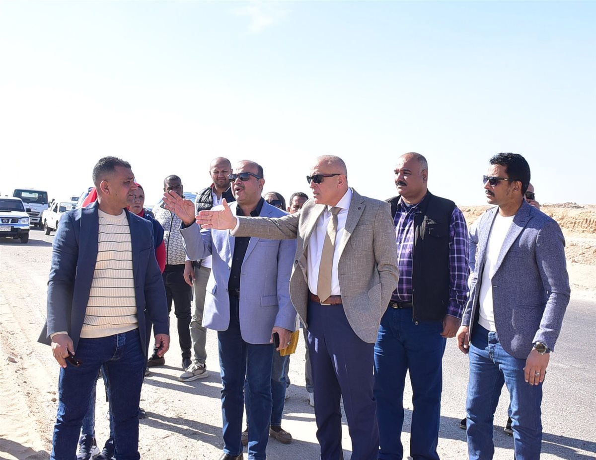 محافظ الأقصر يتفقد شادر الحبيل