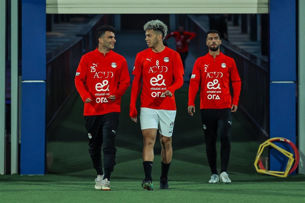 مران منتخب مصر قبل مباراة نيجيريا (5)