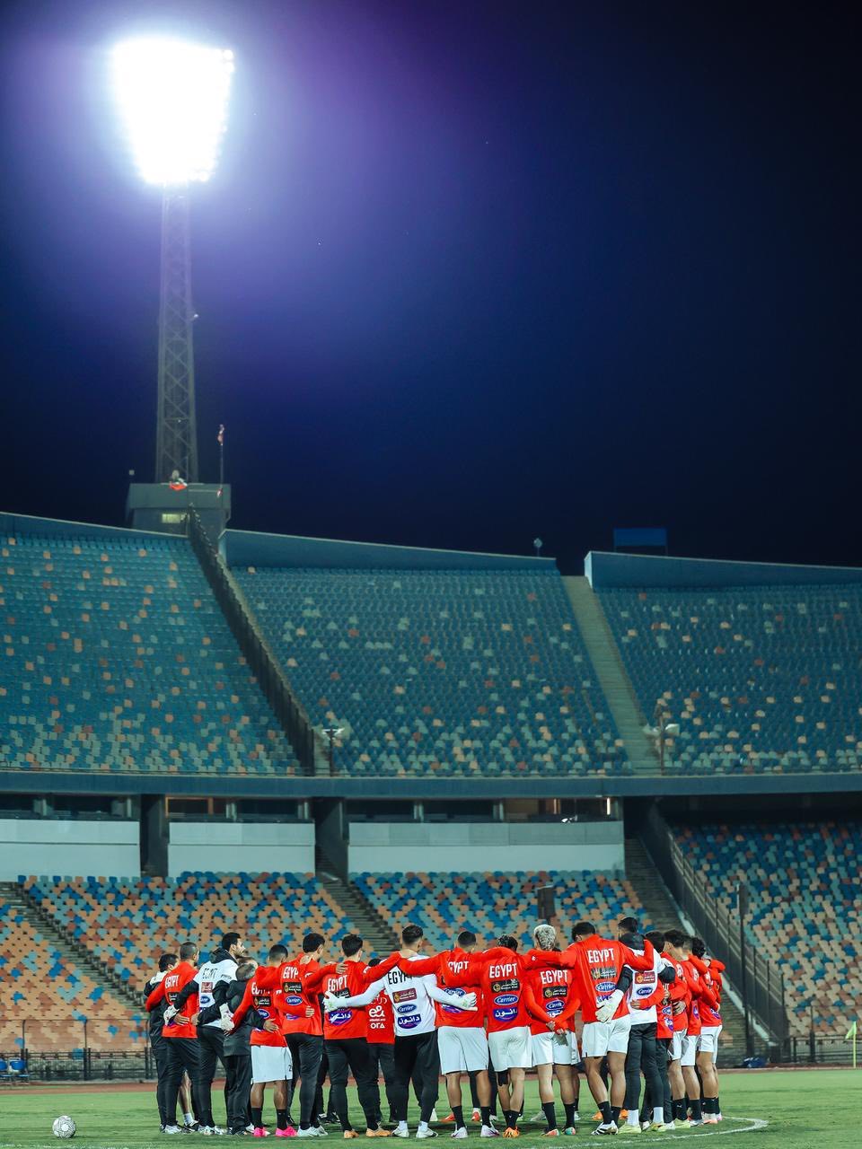 مران منتخب مصر قبل مباراة نيجيريا (9)