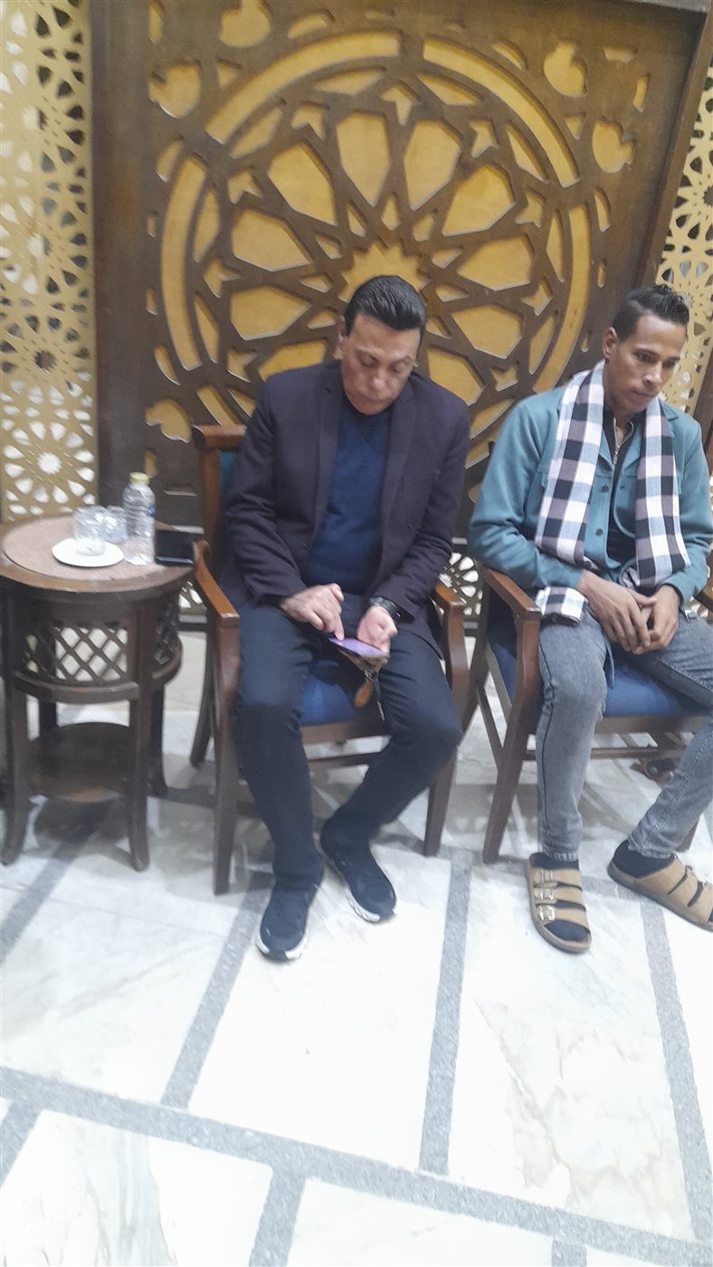 عزاء سعيد مختار في الحامدية الشاذلية