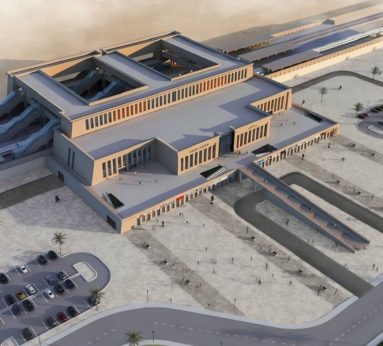 محطة قطارات الأقصر الجديدة