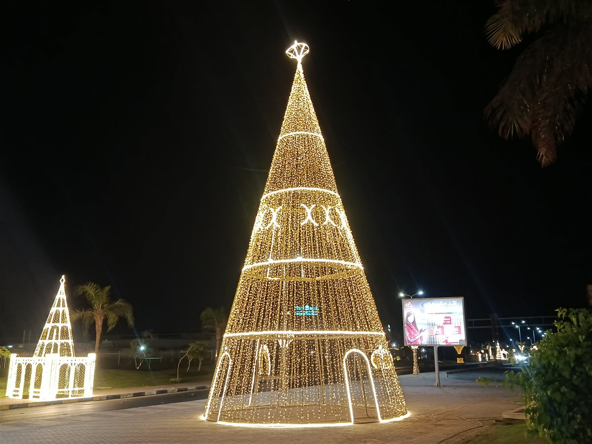 شوارع الغردقة تتزين للعام الجديد 