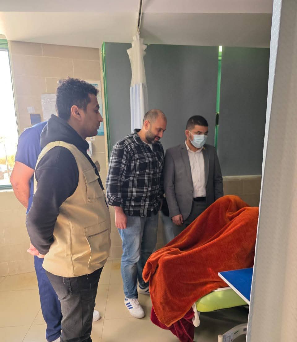 نائب مدير الرعاية الصحية بجنوب سيناء يتفقد مستشفى رأس سدر