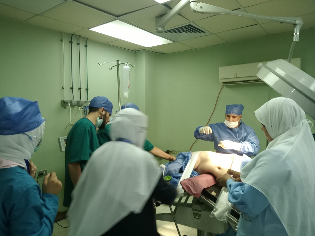 صحة الفيوم : طفرة نوعية في خدمات جراحة المسالك البولية بمستشفى طامية المركزي