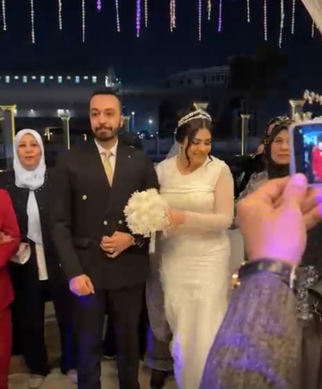 بحضور الأهل والأصدقاء.. &nbsp;الصور الاولى من عقد قران الفنان تامر مجدي