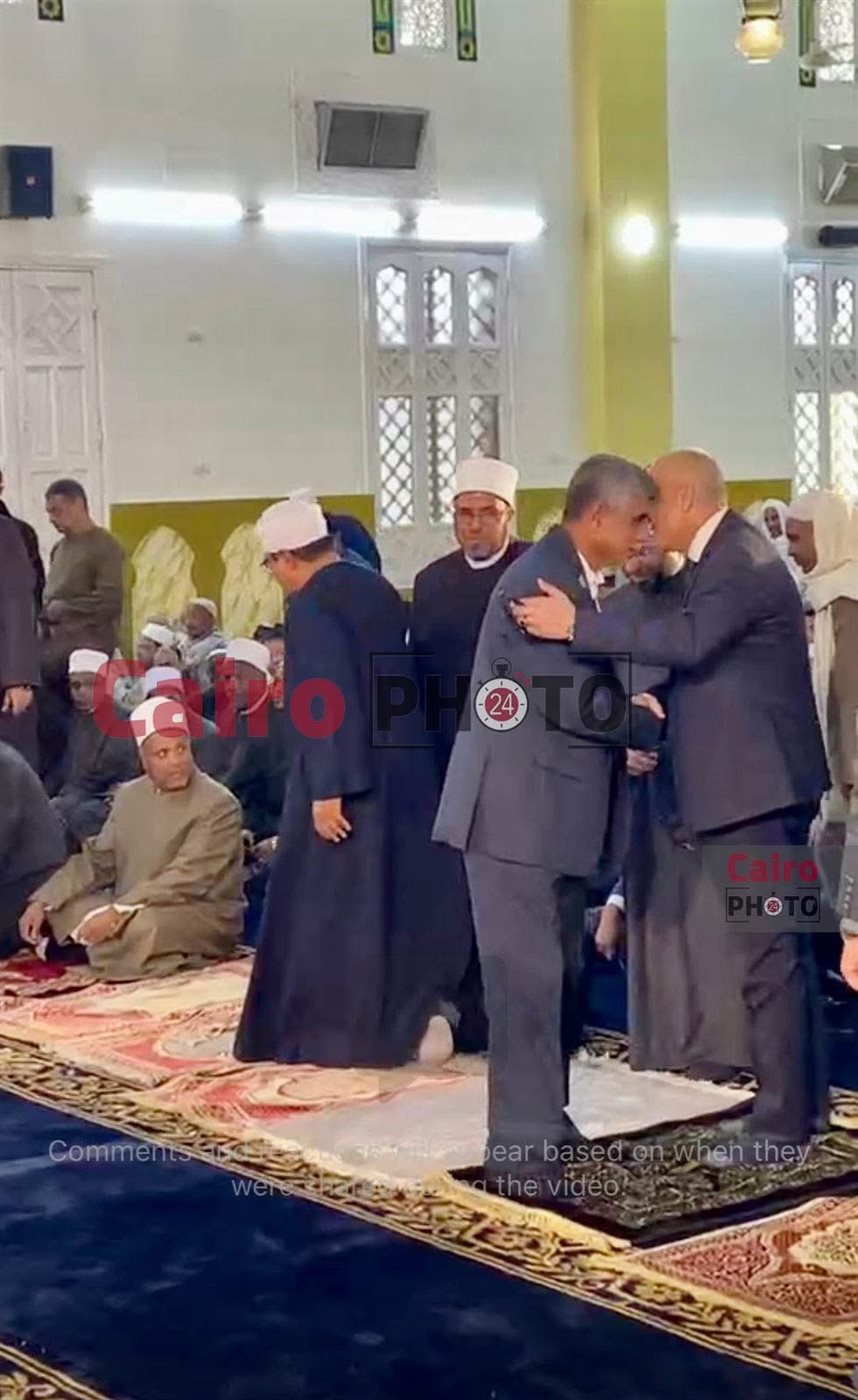 آل الطيب في إستقبال وزير الأوقاف ومحافظ الأقصر