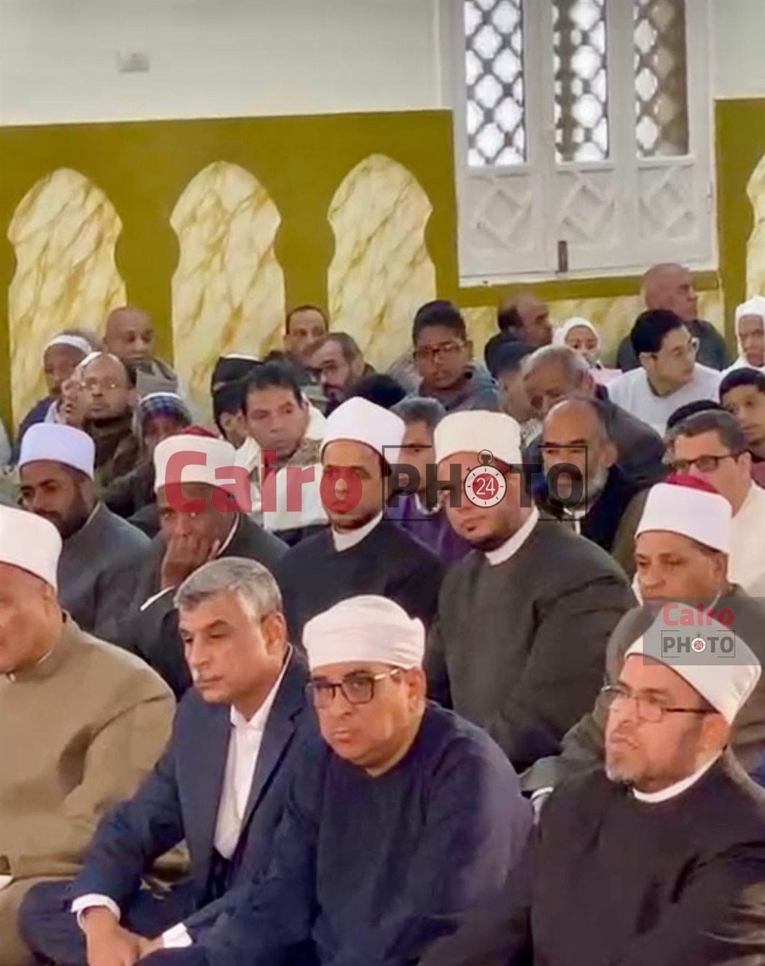 آل الطيب في إستقبال وزير الأوقاف ومحافظ الأقصر