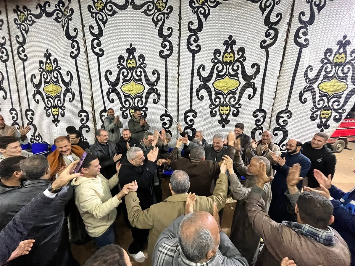 رقص النواب على المزمار في المنوفية بعد نتيجة الحصر العددي