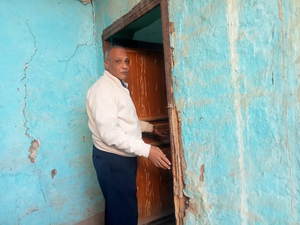 وكيل وزارة الزراعة بالأقصر يتفقد منازل الأهالي بالدير&nbsp;