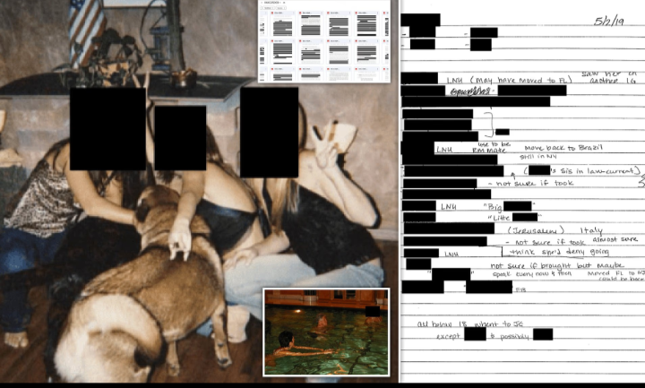 جانب من ملفات جيفري إبستين&nbsp;