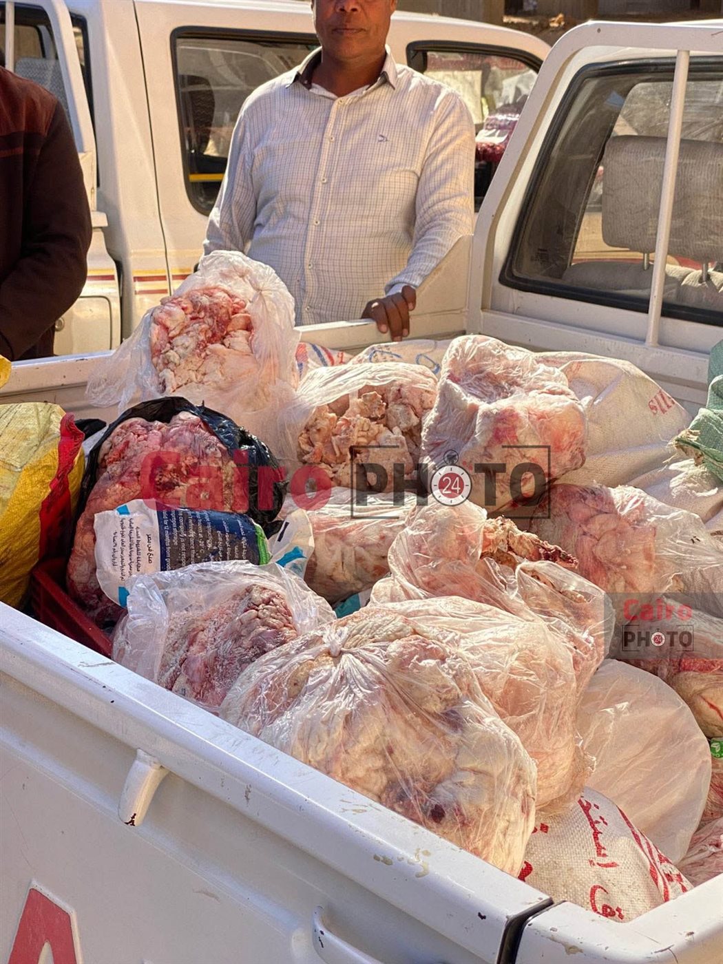 ضبط نصف طن &nbsp;لحوم فاسدة بالأقصر