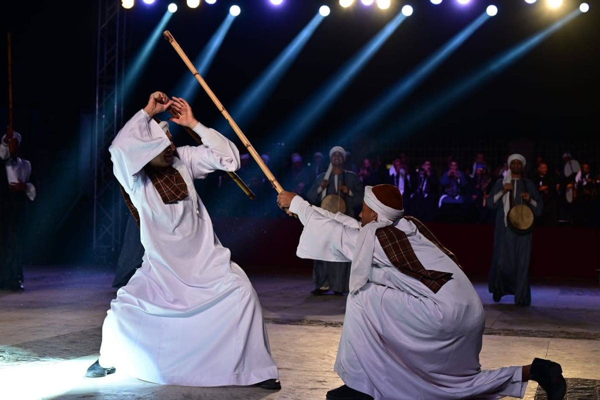 انطلاق فعاليات مهرجان التحطيب بالأقصر