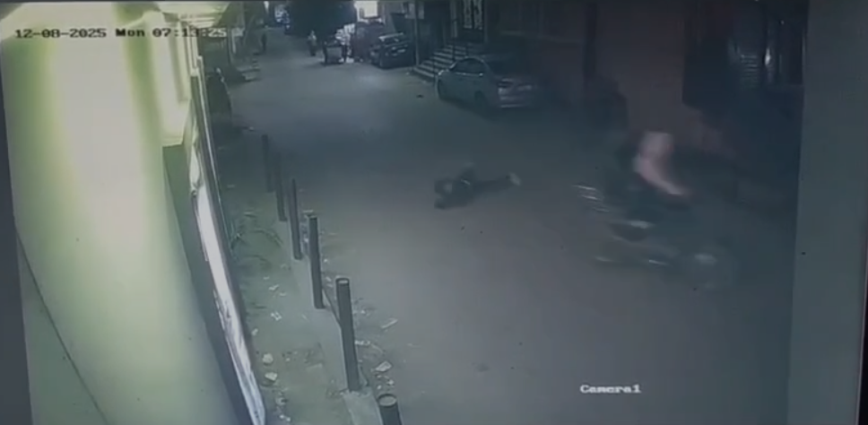 فيديو يظهر شخصين يسرقان حقيبة فتاة بشارع الهرم