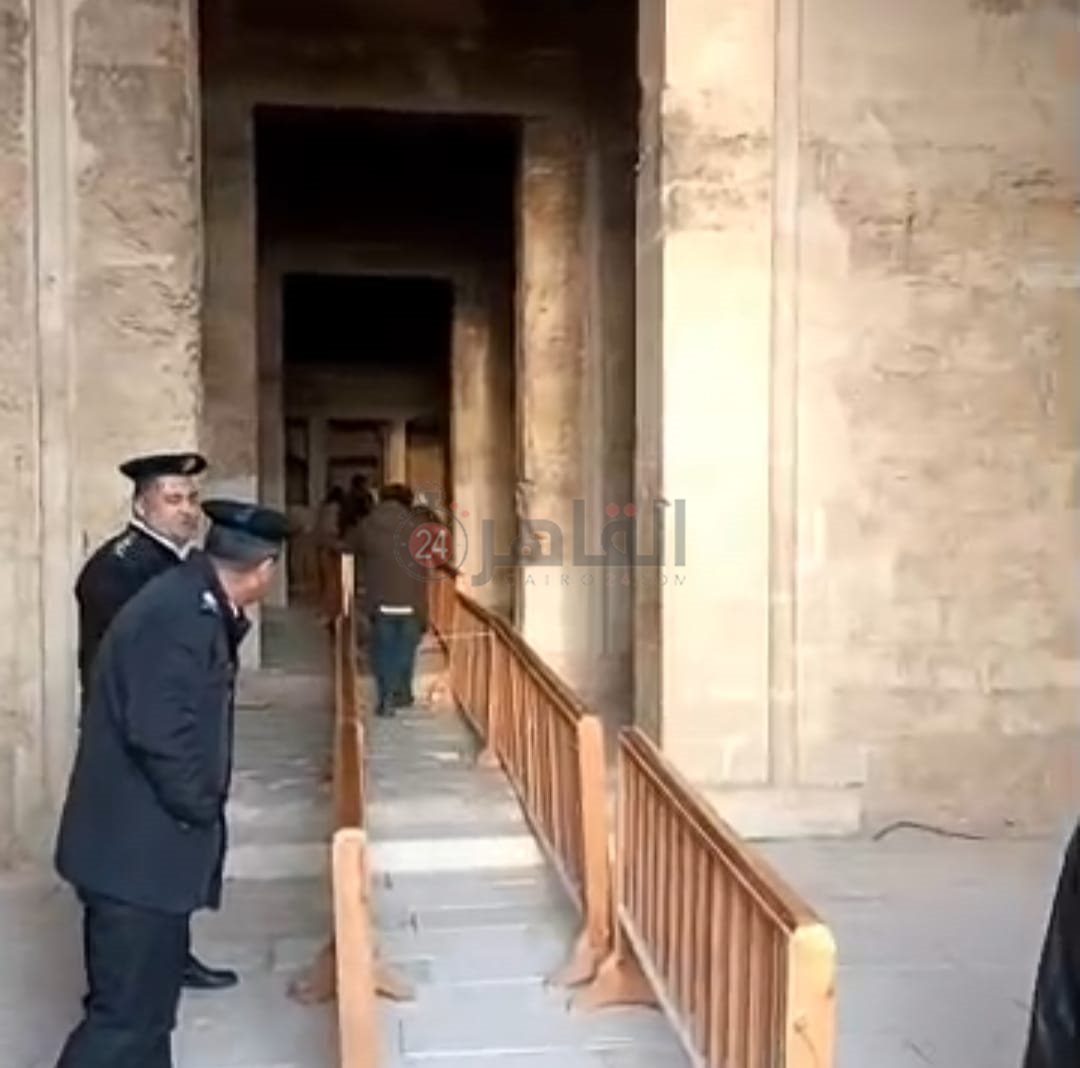 الغيوم تحجب تعامد الشمس على قدس الأقداس بقصر قارون بالفيوم للمرة الأولى منذ اكتشاف الظاهرة