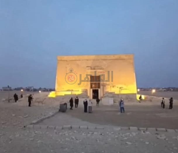 الغيوم تحجب تعامد الشمس على قدس الأقداس بقصر قارون بالفيوم للمرة الأولى منذ اكتشاف الظاهرة