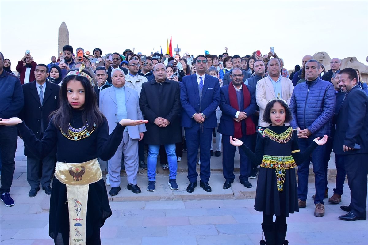 تعامد الشمس على قدس الأقداس بمعابد الكرنك