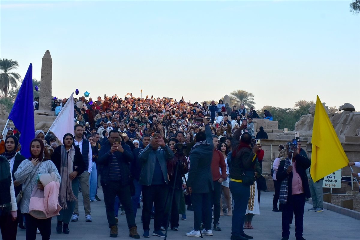 تعامد الشمس على قدس الأقداس بمعابد الكرنك