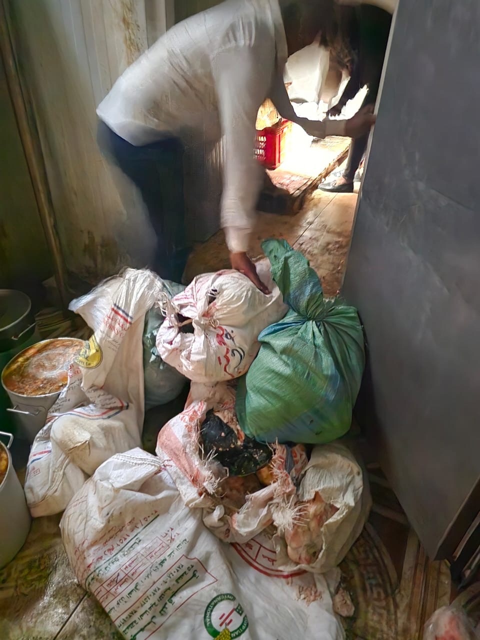 ضبط لحوم فاسدة