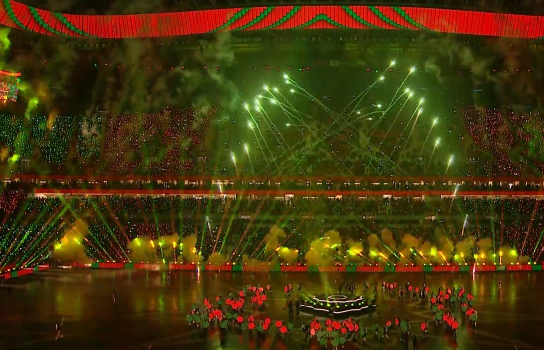 <strong>المغرب تبدع في حفل افتتاح كأس أمم إفريقيا 2025</strong>