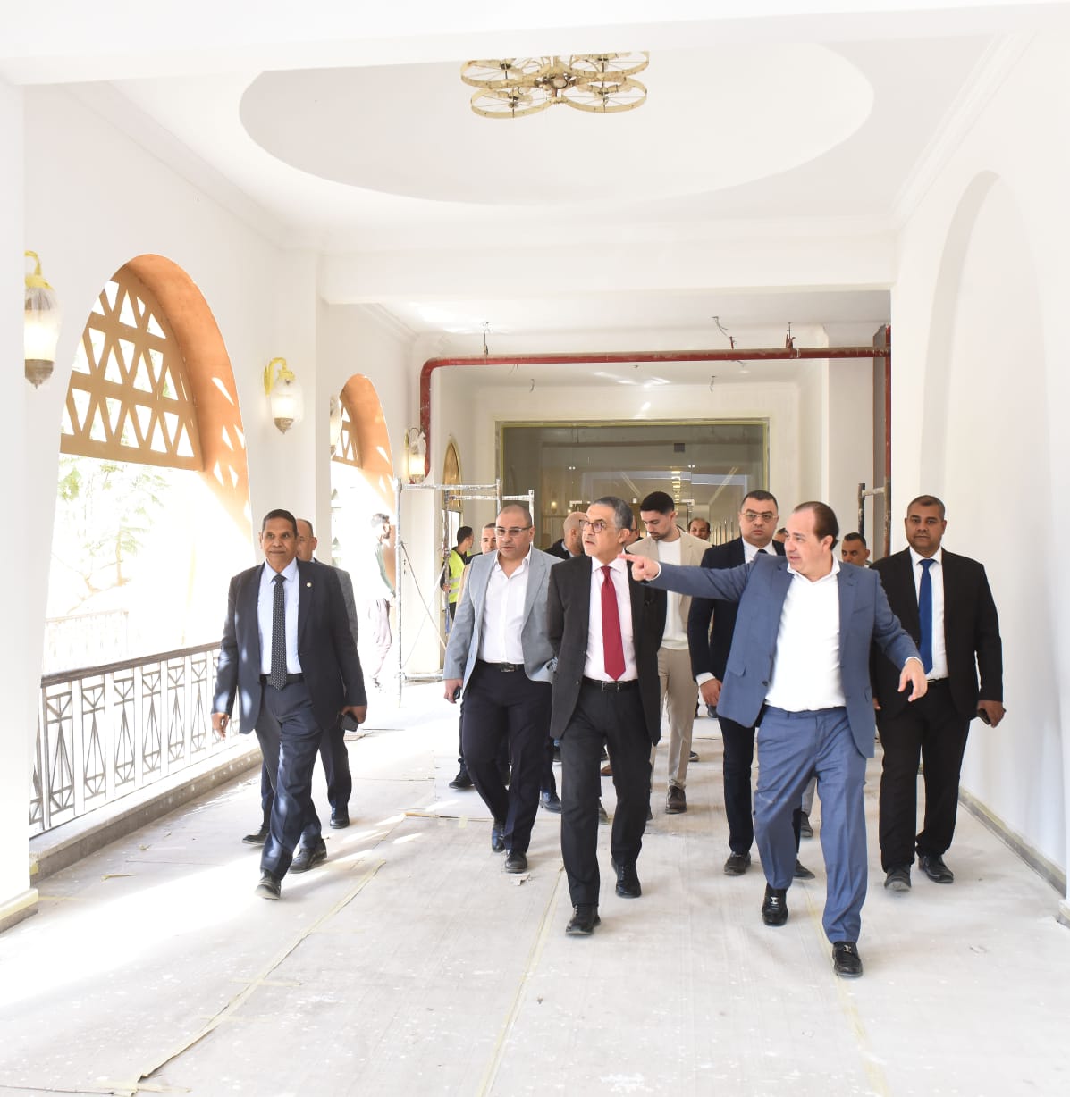 جانب من الجولة التفقدية&nbsp;