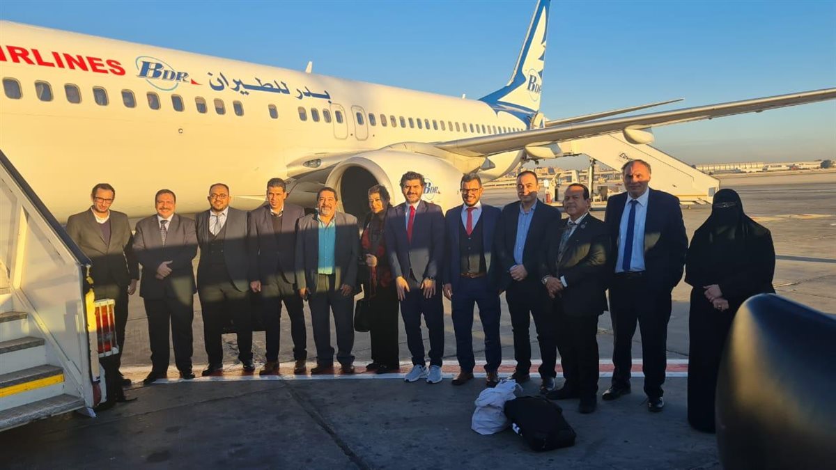 قافلة مساعدات إلى السودان