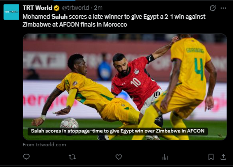 <strong>محمد صلاح يتصدر عناوين الصحافة العالمية عقب هدفه القاتل بمباراة مصر وزيمبابوي</strong>