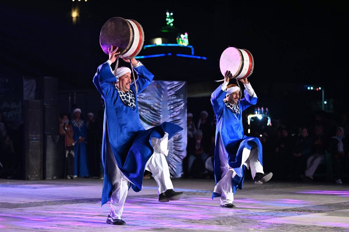 مهرجان التحطيب بساحة أبو الحجاج بالأقصر