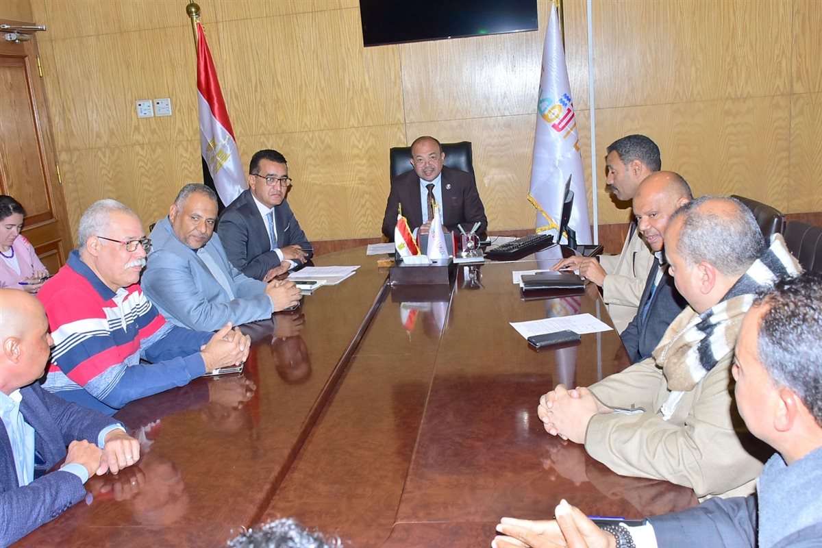 إجتماع السكرتير العام لمحافظة الأقصر