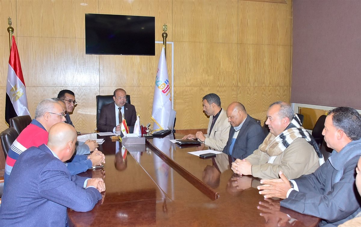 إجتماع السكرتير العام لمحافظة الأقصر