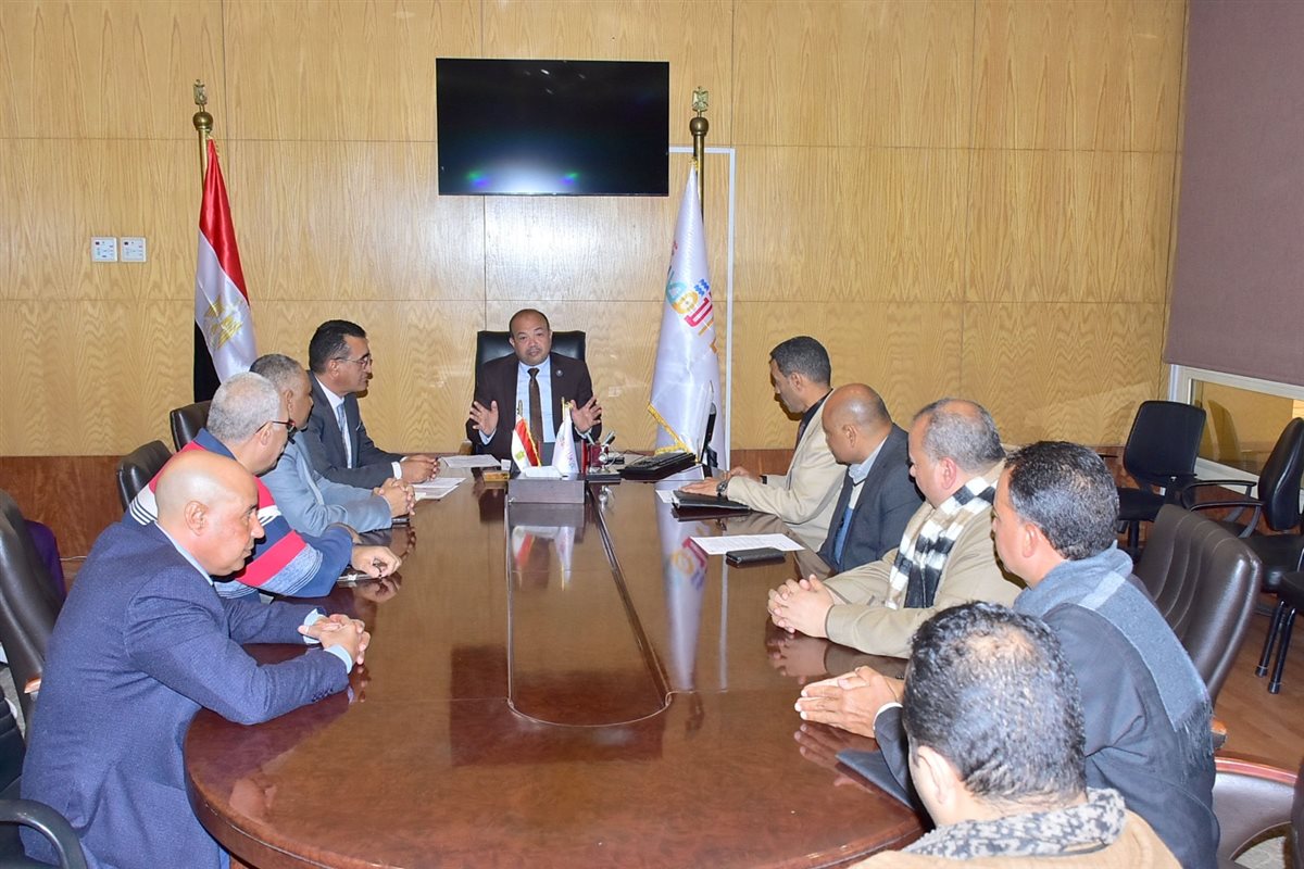 إجتماع السكرتير العام لمحافظة الأقصر