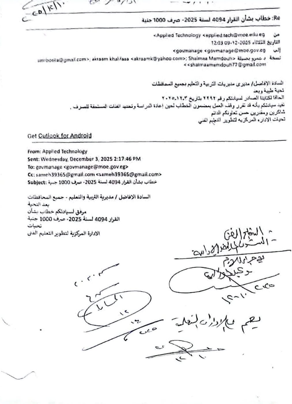 المستد المتداول