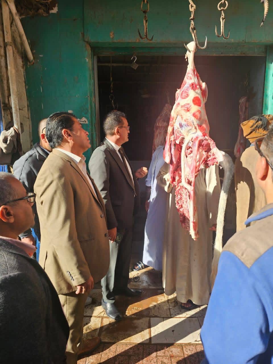 ضبط لحوم بأختام مزورة في الأقصر