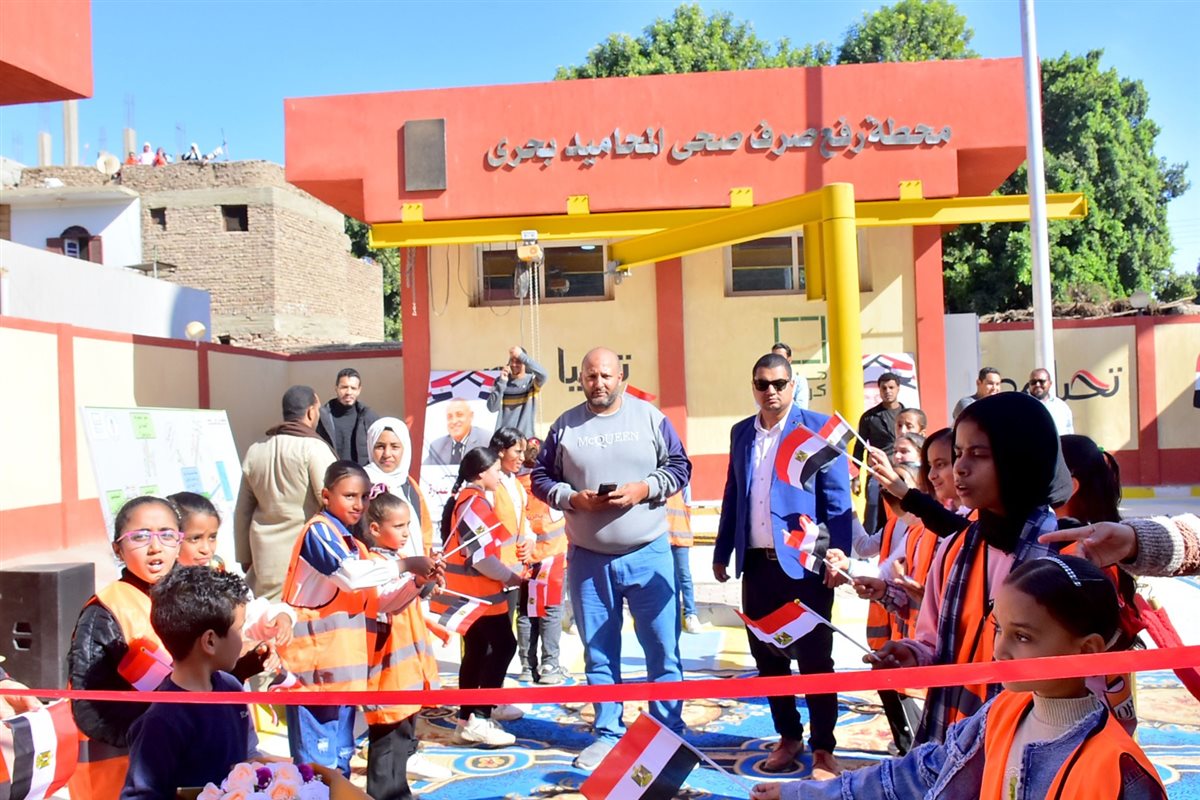 محافظ الأقصر يفتتح 3 محطات صرف بأرمنت&nbsp;