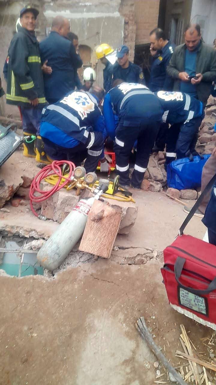 جهود رجال الإسعاف&nbsp;