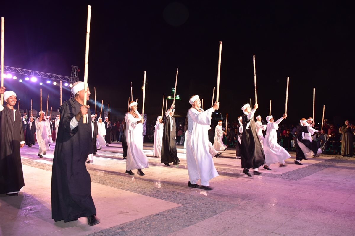 وزير الثقافة ومحافظ الأقصر يشهدان ختام التحطيب&nbsp;