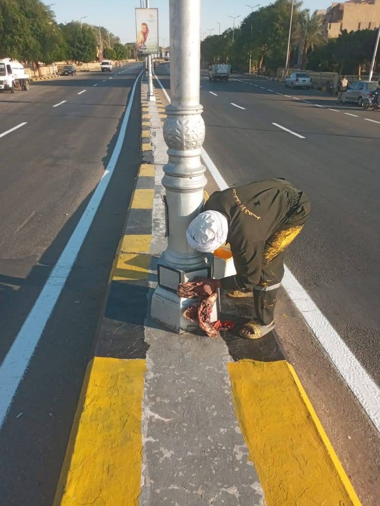 تطوير ساحة معابد الكرنك