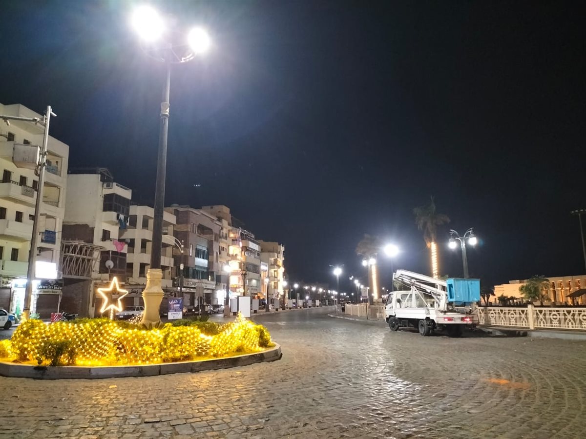 الأقصر تتزين للأعياد&nbsp;