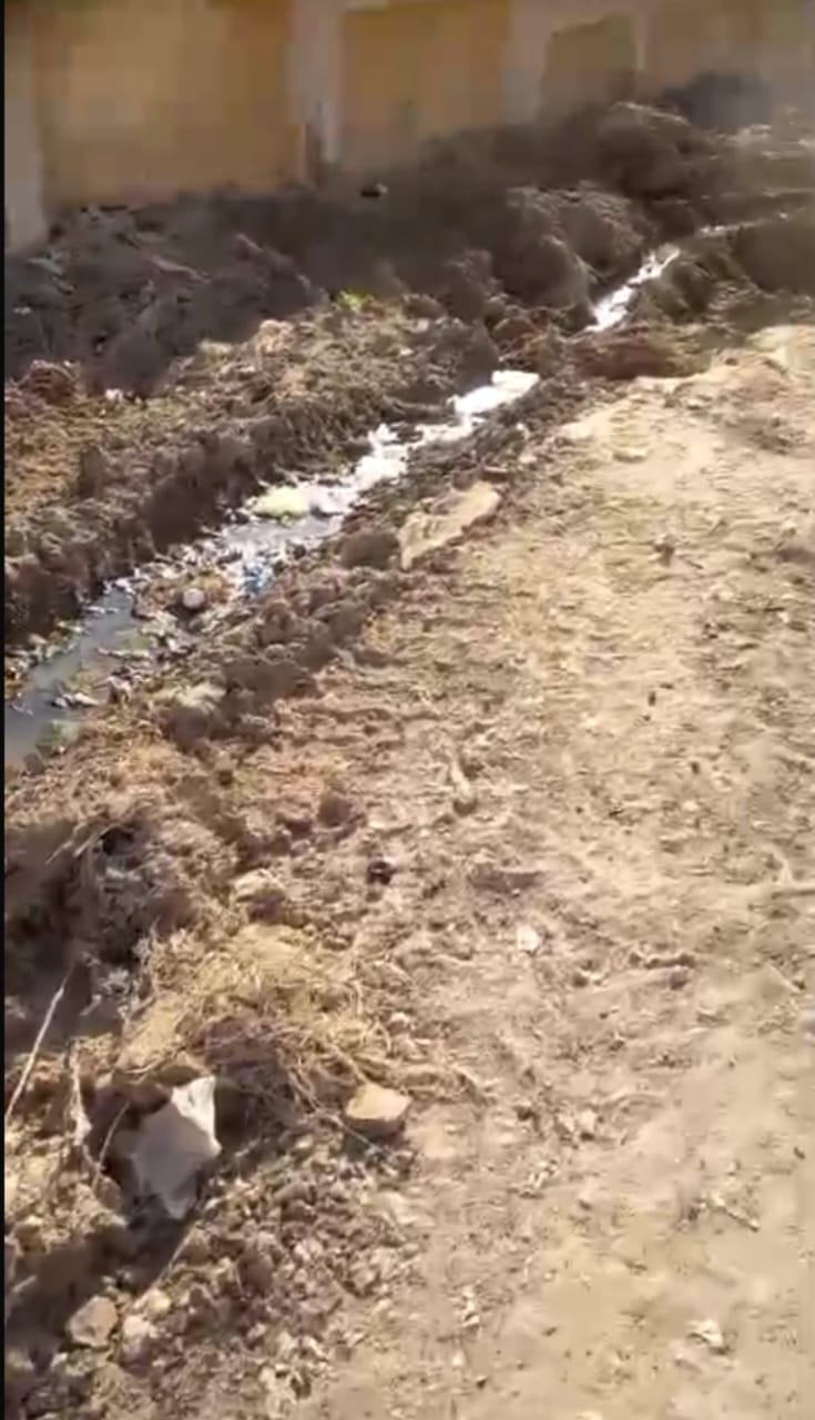 إحدى المناطق المتضررة 