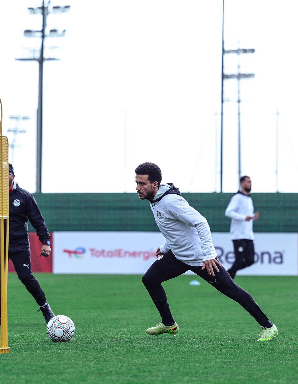 مران منتخب مصر اليوم استعدادا لمباراة أنجولا في أمم إفريقيا