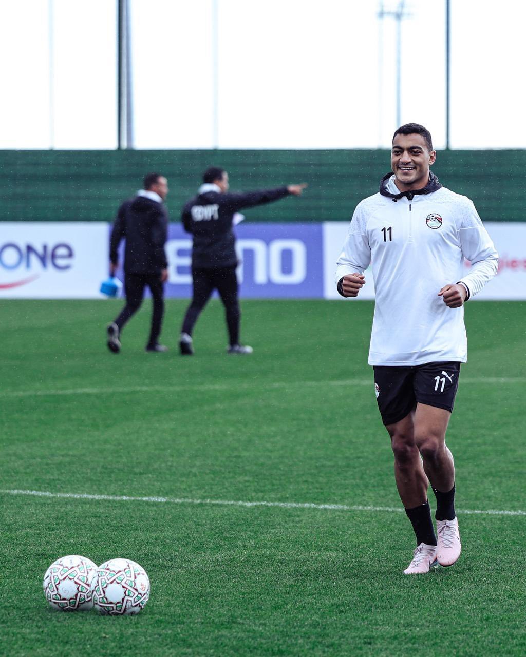 مران منتخب مصر اليوم استعدادا لمباراة أنجولا في أمم إفريقيا