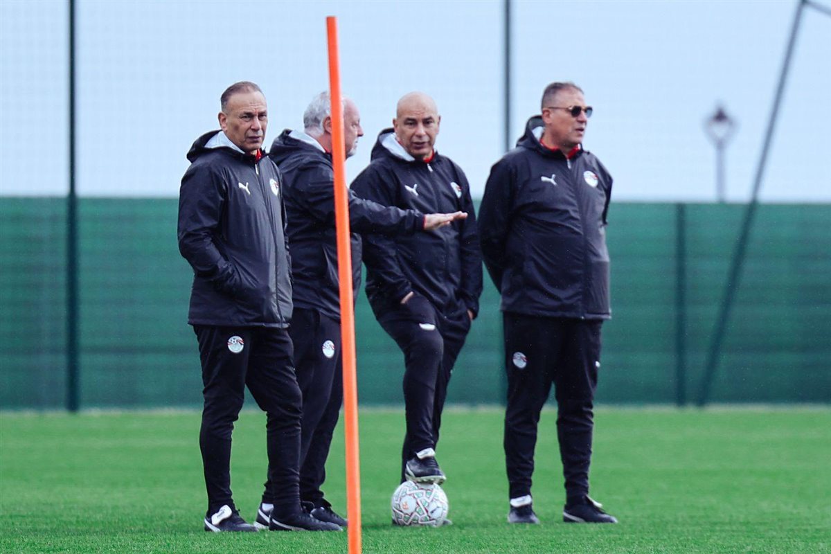 مران منتخب مصر اليوم استعدادا لمباراة أنجولا في أمم إفريقيا