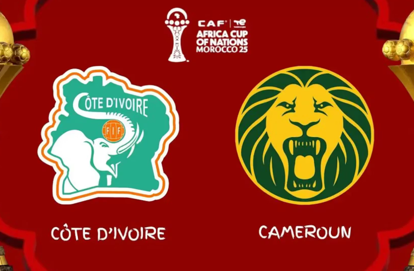 مباراة كوت ديفوار والكاميرون في بطولة كأس الأمم الإفريقية 2025 بالمغرب
