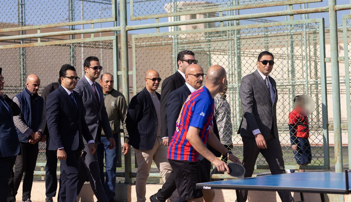 النيابة العامة تجري تفتيشًا لمركز إصلاح وتأهيل برج العرب 1-3