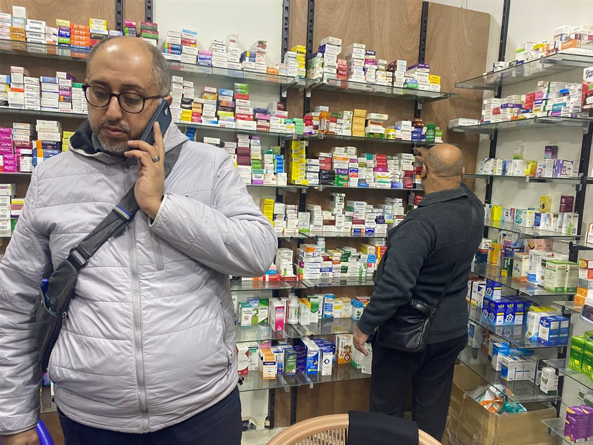 ضبط أدوية غير مرخصة 