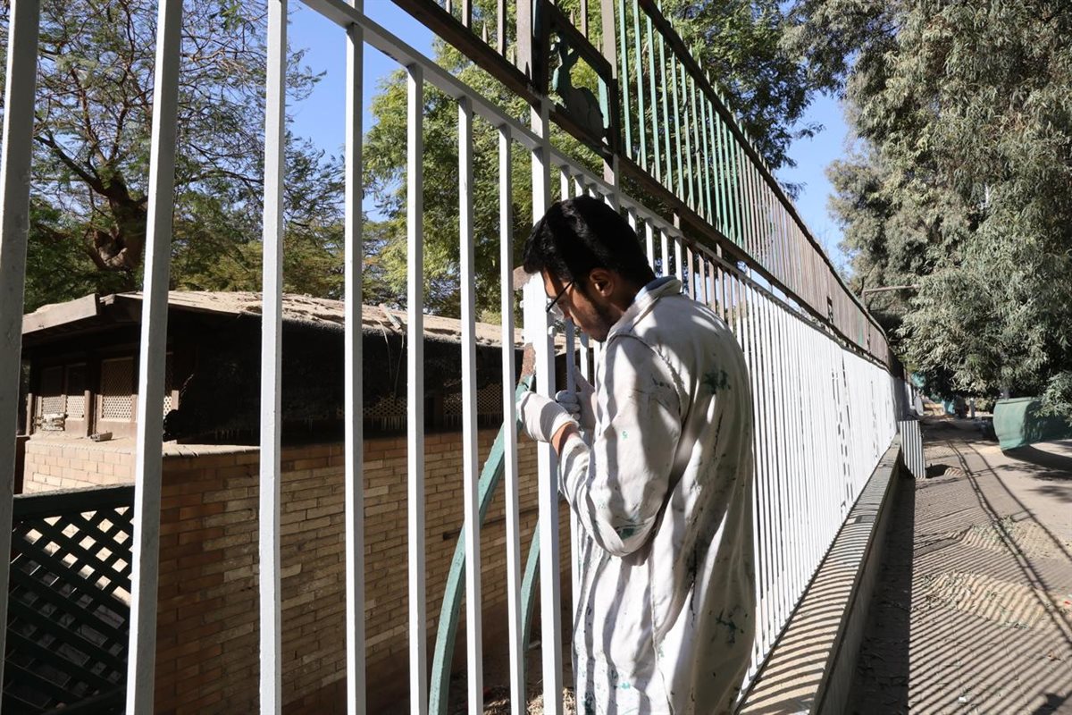 التحالف الوطني يعيد ترميم وتأهيل بوابات وأسوار حديقة الحيوان بالجيزة حفاظًا على طابعها الأثري&nbsp;