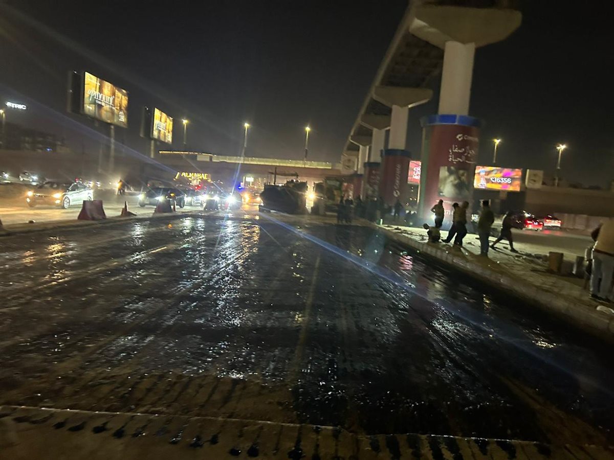 جانب من الأعمال الجارية&nbsp;