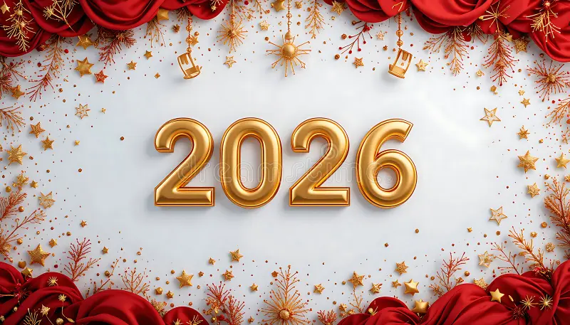 صور تهنئة العام الجديد 2026 للأهل والأصدقاء.. 30 رسالة مميزة&nbsp;