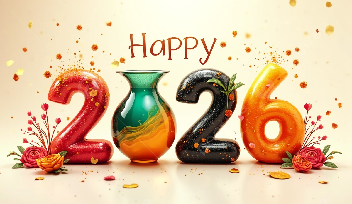 صور تهنئة العام الجديد 2026 للأهل والأصدقاء.. 30 رسالة مميزة وعصرية