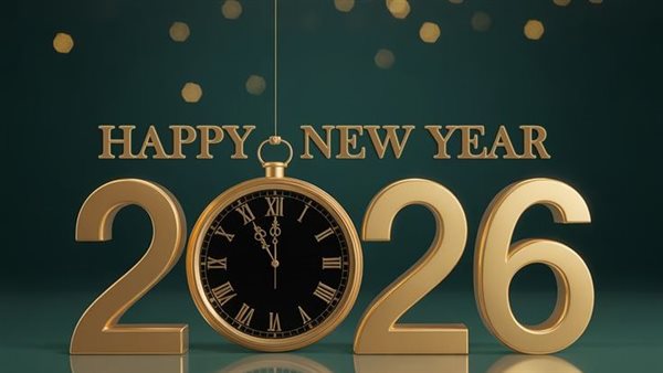 صور تهنئة العام الجديد 2026 للأهل والأصدقاء.. 30 رسالة مميزة وعصرية