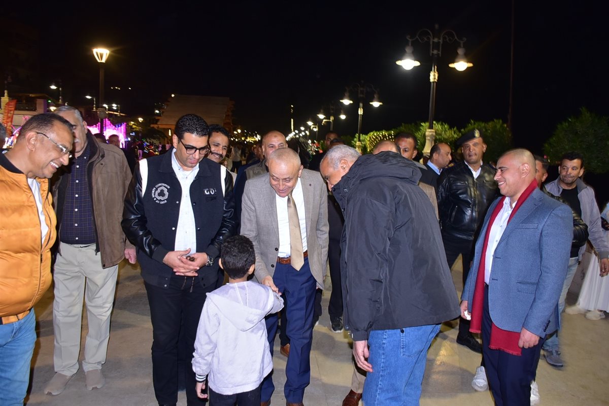 جولة محافظ الأقصر